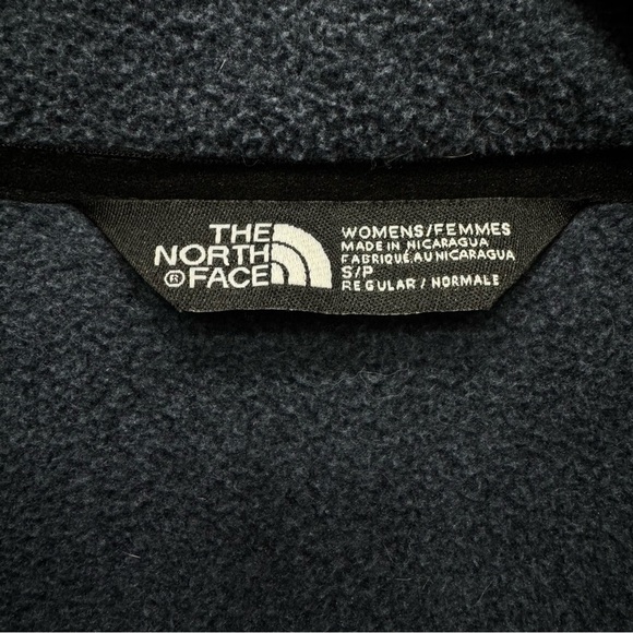 The North Face Jacket Women Full Zip Osito Fleece blue Sz Small - Picture 3 of 7